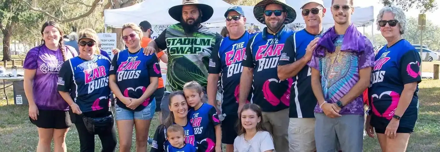HLAA Florida walkers gathered at the 2025 Walk4Hearing